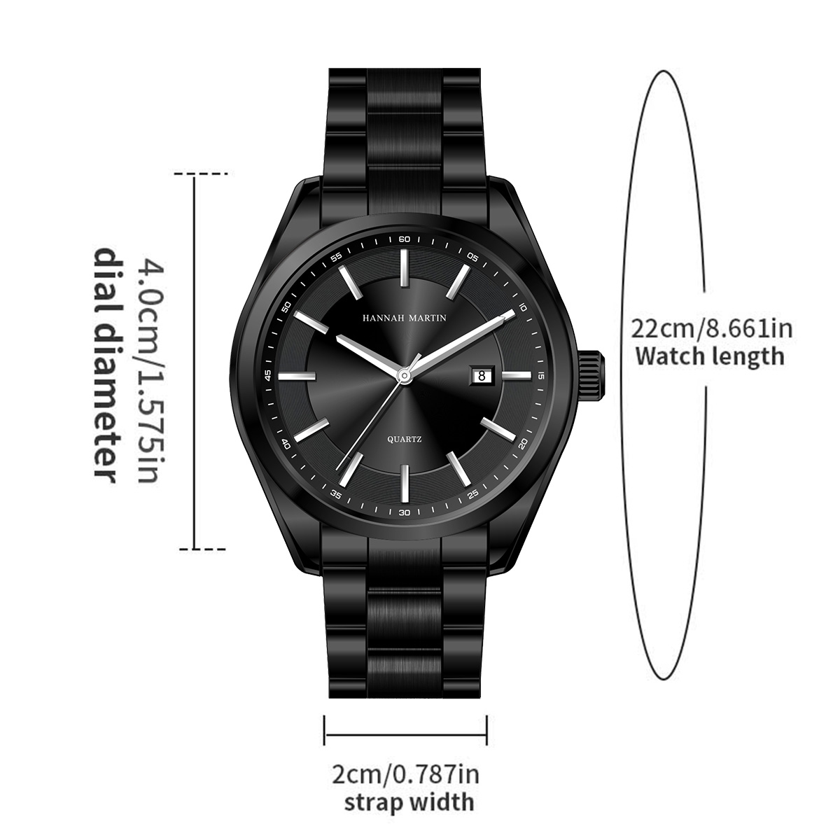 Reloj de Hombre Marca Hannah M - Japanese Lifestyle Brand reseña y precio