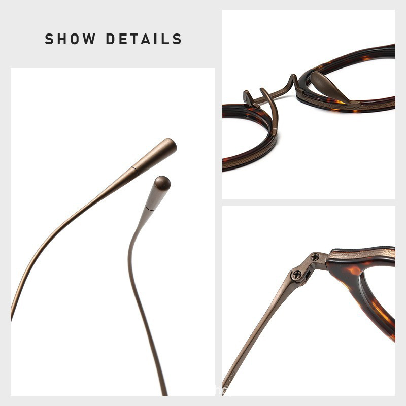 Gafas de titanio y acetato de  - Japanese Lifestyle Brand reseña y precio