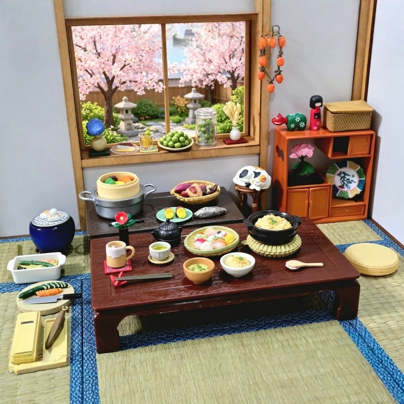 Juguetes de comida en miniatur - Japanese Food Lifestyle reseña y precio